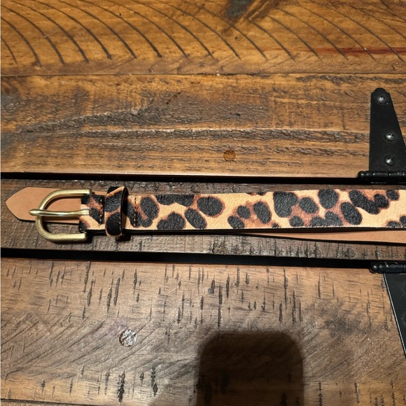 Leopard Print Women's Belt JCREW - Picture 1 of 3